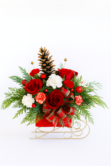 Christmas Flower Arrangements